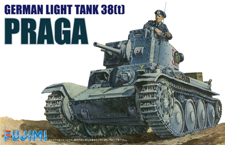 [WA-4] 1/76 German Army 38t Light Tank Praga