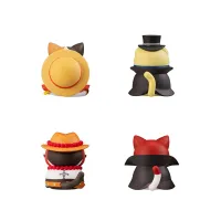 MegaHouse MEGA CAT PROJECT  NyanPieceNyan! Vol.1- I’m gonna be king of Paw-rates !! (1pc) - ONE PIECE - photo 4