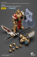 Blood Angels Sanguinary Guard 3 with Angelus Boltgun and Encarmine Spear 5