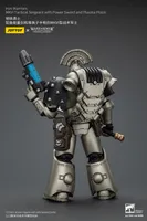 JOYTOY Iron Warriors MKVI Tactical Sergeant with Power Sword and Plasma Pistol - Warhammer 40K - photo 2