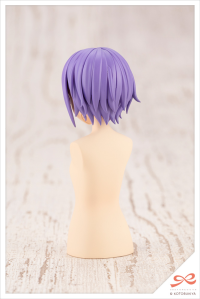 AFTER SCHOOL SHORT WIG TYPE: A [ORANGE & PURPLE] 5