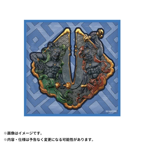CAPCOM rubber coaster Tsuba Guard: Kijin's Specter - Video Games