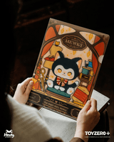 Moffy's - Mewky A4 Single-Layer Document Folder - Black Cat 3