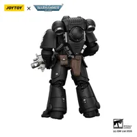 JOYTOY Iron Hands Intercessor with Bolt Rifle, Bolt Pistol and Chainsword - Warhammer 40K - photo 8