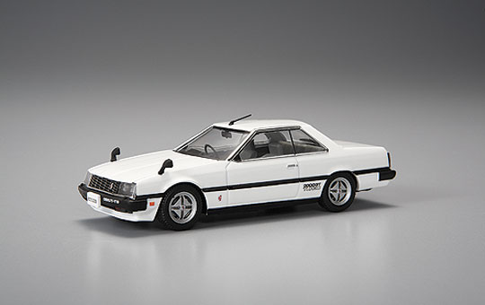 DIECAST MODEL CAR: 1/43 SKYLINE HT 2000 TURBO GT-E?S (KHR30) ['81] (WHITE)