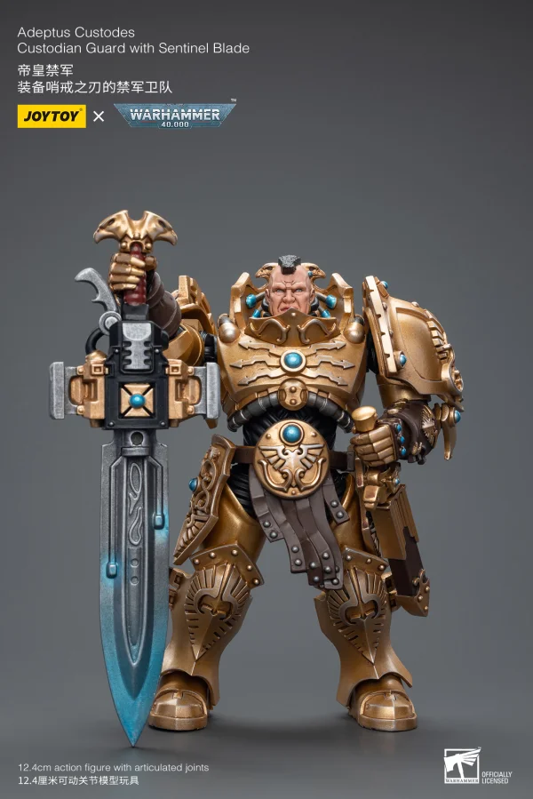 JOYTOY Adeptus Custodes Custodian Guard with Sentinel Blade - Warhammer 40K