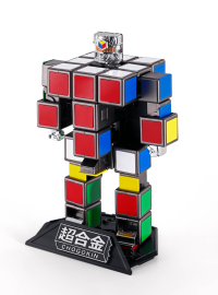RUBIK'S CUBE ROBO "RUBIK'S CUBE", TAMASHII NATIONS CHOGOKIN 16
