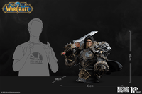 Infinity Studio X Blizzard Varian Wrynn 1/3 Bust Model 9