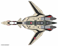 1/72  YF-19 w/FAST PACK & FOLD BOOSTER 3