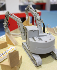 [SW04] 1:35 HITACHI DOUBLE ARM WORKING MACHINE ASTACO NEO 17