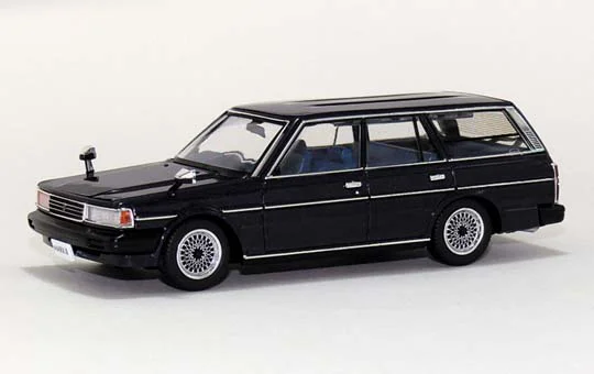 Aoshima DIECAST MODEL CAR:  YX76V MARK II VAN GL MID Ver.(BLUE MICA) (TOYOTA) - Art & Display