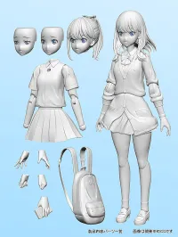 annulus Rikka Takarada Articulated Plastic Model Kit - GRIDMAN UNIVERSE - photo 10