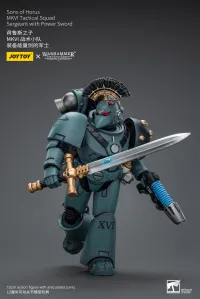 JOYTOY Sons of Horus MKVI Tactical Squad Sergeant with Power Sword - Warhammer 40K - photo 7