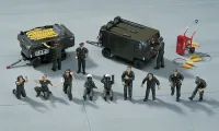 Hasegawa [X48-4] 1:48 U.S. GROUND CREW SET A - Scale Kits - photo 2
