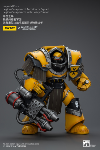 Imperial Fists Legion Cataphractii Terminator Squad Legion Cataphractii with Heavy Flamer 7