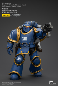 Ultramarines Legion MKIII Tactical Support Squad Legionary with Heavy Bolter 3