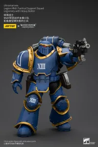 JOYTOY Ultramarines Legion MKIII Tactical Support Squad Legionary with Heavy Bolter - Warhammer 40K - photo 3