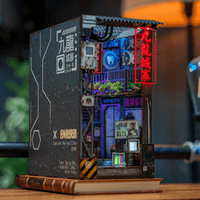 Kowloon Walled City 2049 Book Nook Kit 4