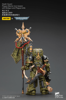 Death Guard Plague Marine Icon bearer with Boltgun and Plague knife 2