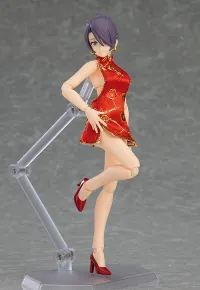 GOOD SMILE COMPANY figma Female Body (Mika) with Mini Skirt Chinese Dress Outfit - Action Figures - photo 1