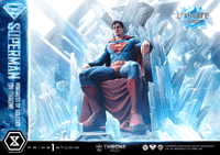 Throne Legacy Superman (Comics) Superman Fortress of Solitude on Throne (Design by Gabriele Dell'Otto) Ultimate Version 86