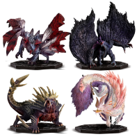 CAPCOM FIGURE BUILDER CUBE MONSTER HUNTER 4pces Box (Gore Magala/Crimson Glow Valstrax/Magnamalo (Enraged)/Mizutsune) (Box) 2