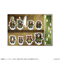 Monster Hunter Wilds acrylic stand Chomber set 1