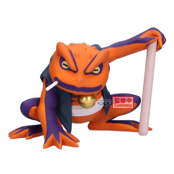 BANDAI NARUTO SHIPPUDEN SOFT VINYL FIGURE-GAMAKICHI- - NARUTO