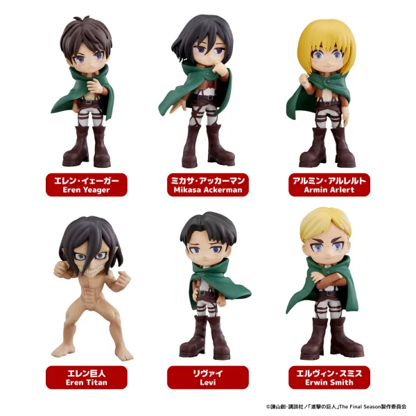 BUSHIROAD CREATIVE PalVerse　Attack on Titan - Attack on Titan
