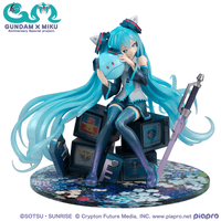 Lucrea Mobile Suit Gundam 45th Anniversary X Hatsune Miku Hatsune Miku X OO Gundam 5