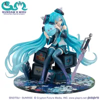 MegaHouse Lucrea Mobile Suit Gundam 45th Anniversary X Hatsune Miku Hatsune Miku X OO Gundam - Hatsune Miku - photo 5