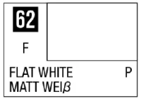 GSI Creos Mr. Color 62 - Flat White (Flat/Primary) - Paints - photo 1