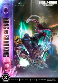 Prime 1 Studio Ultimate Diorama Masterline Godzilla x Kong: The New Empire (Film) Kong vs Skar King - Godzilla - photo 27