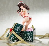 Hakoiri-musume 1/6 scaled pre-painted figure of “Rent-A-Girlfriend” MIZUHARA Chizuru in a Santa Claus bikini de fluffy figure - Rent-A-Girlfriend - photo 4