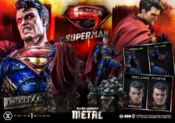 Prime 1 Studio Museum Masterline Dark Nights: Metal (Comics) Superman DX Bonus Version - DC Comics
