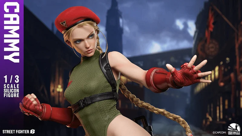 Infinity Studio Infinity Studio Street Fighter 6 Cammy 1/3 Scale Silicone Action Figure - Street Fighter