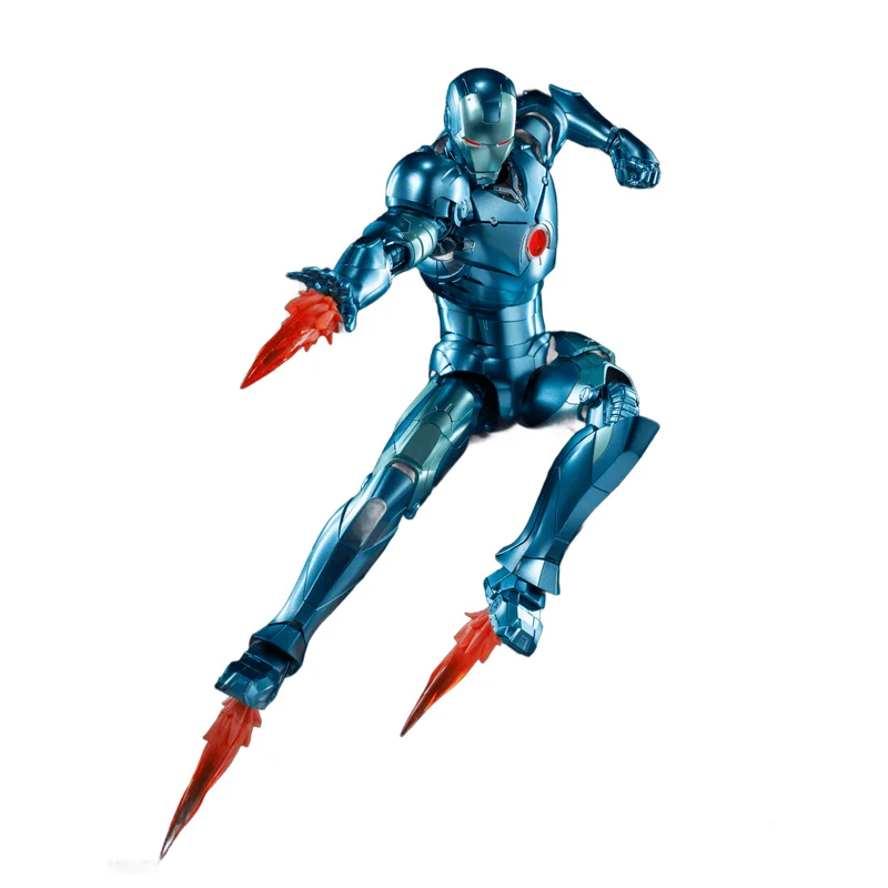threezero Marvel Studios: The Infinity Saga - DLX Iron Man Mark 3 (Stealth Edition) - Marvel