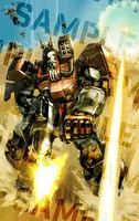 Max Factory COMBAT ARMORS MAX 32: 1/72nd Scale Abitate T10B Blockhead Ver. GT - Fang of the Sun Dougram - photo 5