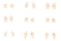 KOTOBUKIYA MEGAMI DEVICE M.S.G 09 HAND SET SKIN COLOR A - Megami Device - photo 2