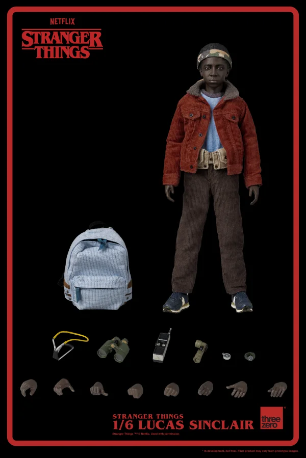 threezero Stranger Things - 1/6 Lucas Sinclair - Stranger Things