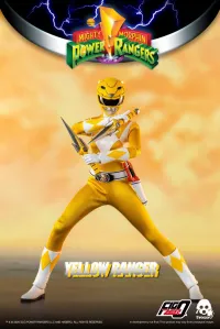 threezero Mighty Morphin Power Rangers - FigZero 1/6 Yellow Ranger - Power Rangers - photo 3