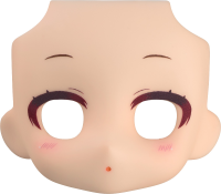 Nendoroid Doll Customizable Face Plate - Narrowed Eyes: With Makeup (Cream) 2