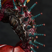 SCULPTURE WORKS Evangelion Unit 2 Beast Transformation  2nd Form The Beast Geofront Blood Battle Beige Color Ver. 12