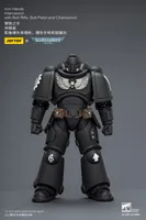 JOYTOY Iron Hands Intercessor with Bolt Rifle, Bolt Pistol and Chainsword - Warhammer 40K - photo 14