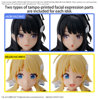 30MS OPTION HAIR STYLE & FACE PARTS SET  (HIORI KAZANO/MEGURU HACHIMIYA) 1
