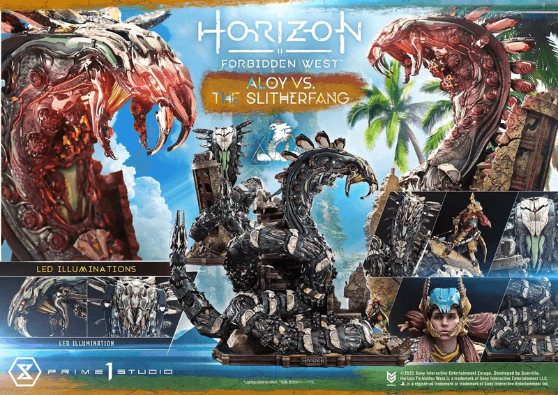 Prime 1 Studio Ultimate Diorama Masterline Horizon Forbidden West Aloy vs. The Slitherfang  			 - Horizon Forbidden West