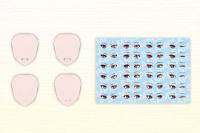 CUSTOMIZED FACE & DECAL SET Vol.1 1
