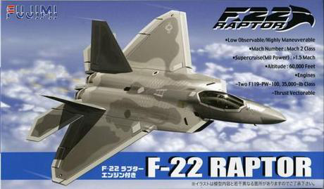 [BSK-1] 1/72 F-22 RAPTOR