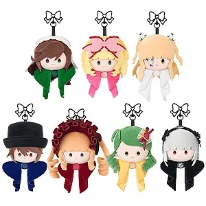 GoodSmile Moment Rozen Maiden Ribbon Series: Collectible Plushie Keychain (Random) - Rozen Maiden