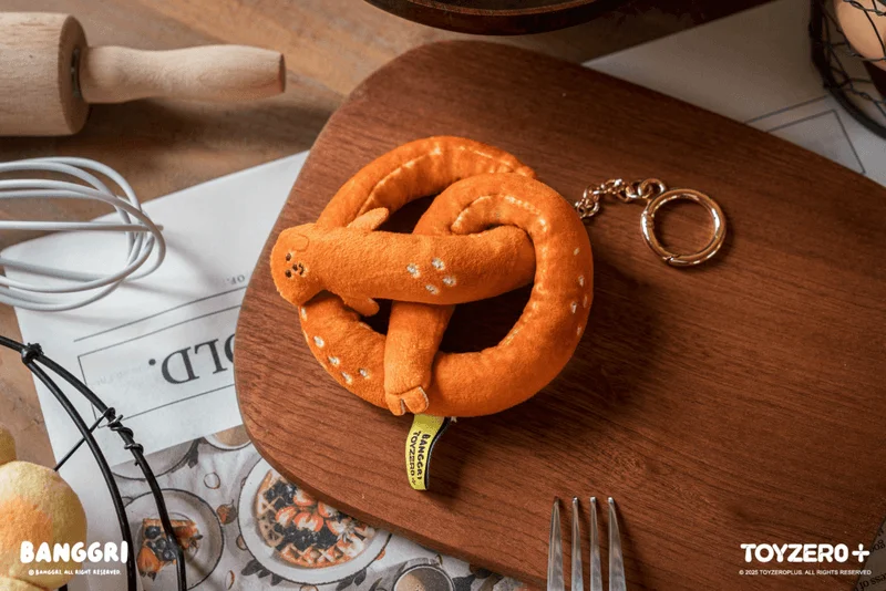 TOYZEROPLUS BANGGRI Bakery Series - Plush Keychain (Gingae ver.) - Banggri